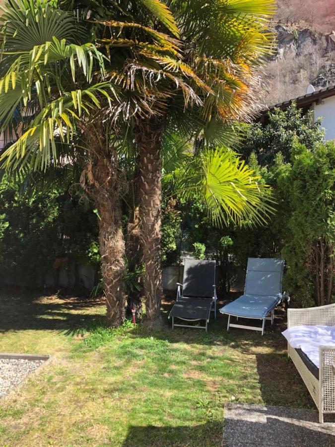 Gemuetliche Ferienwohnung Mit Garten Biasca Eksteriør bilde